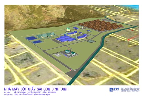 Nhà máy Bột Giấy Sài Gòn Bình Định