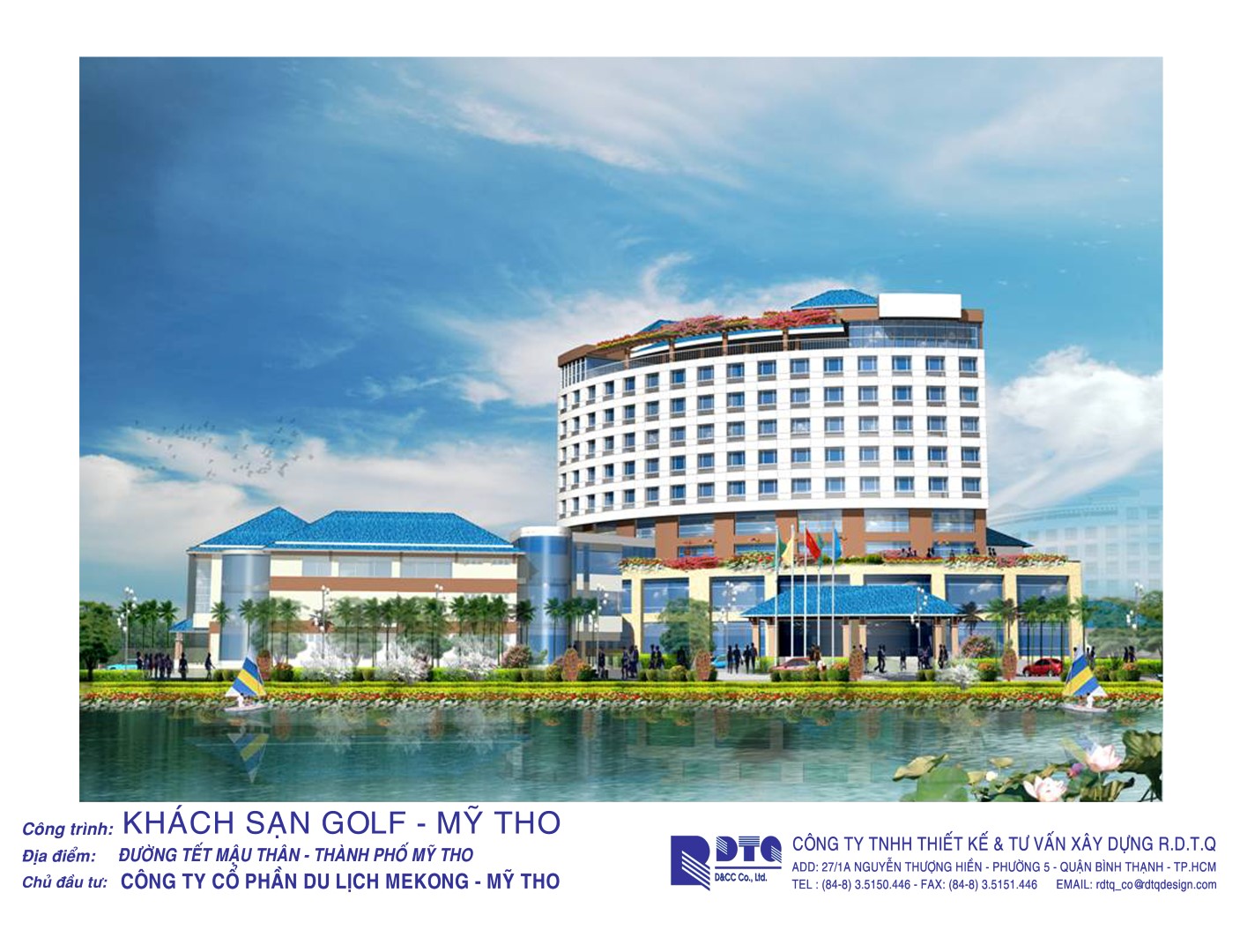 Khách sạn Golf, Thành phố Mỹ Tho (Khách sạn 4 sao)