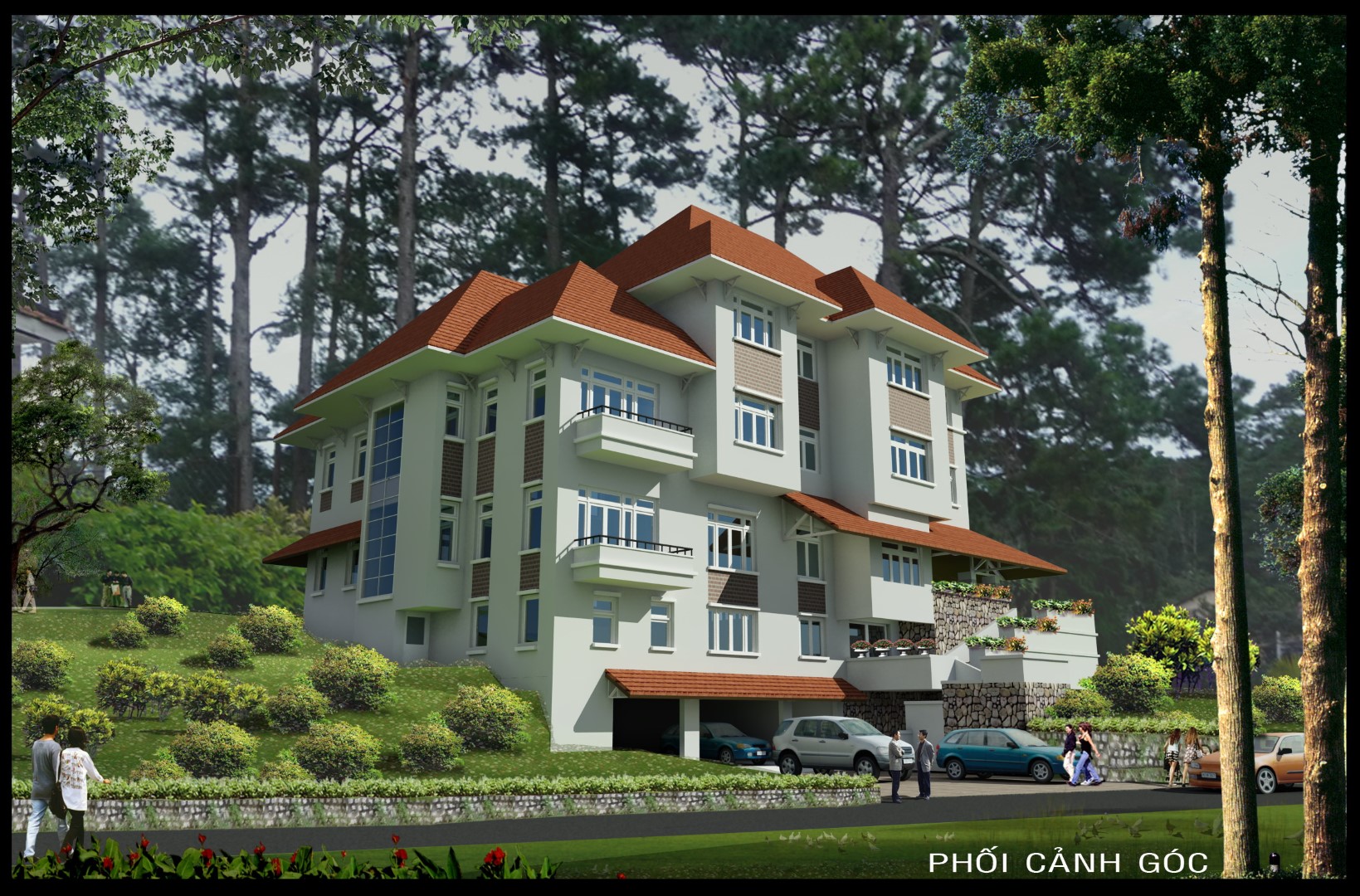 Biệt thự Văn phòng Cty.TNHH ĐTXD Thương mại Sài Gòn