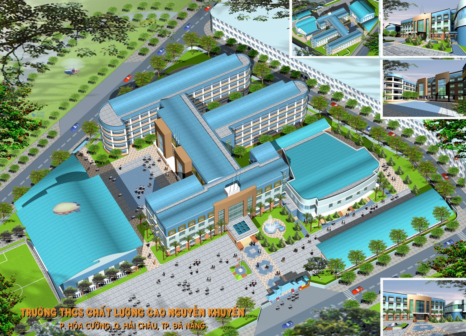 Trường THCS chất lượng cao Nguyễn Khuyến - Dự thi